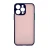 Пластиковая накладка NEW Skin совместимая с iPhone 15 Pro Max затемненная синий кант