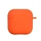 Силиконовый чехол Protective Case совместимый с AirPods 4 оранжевый