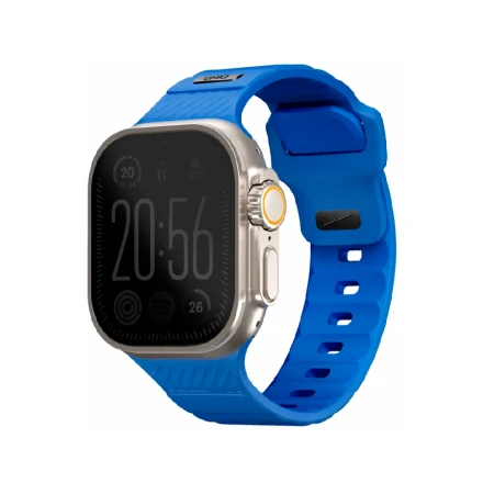 Ремешок UNIQ Stride совместимы с Apple Watch (42/44/45/49mm) каучук синяя