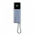 Внешний аккумулятор Ксиаоми Power Bank 10000mAh 165W (CCC) с кабелем Type-C Gray (серый)