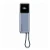 Внешний аккумулятор Ксиаоми Power Bank 10000mAh 165W (CCC) с кабелем Type-C Gray (серый)