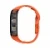 Карбоновый кейс с ремешком Aulumu A01 совместимый с Apple Watch Ultra 49mm черный/оранжевый