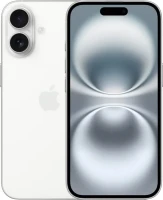 Смартфон  Apple iPhone 16 128Gb eSim white (белый)