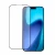 Безрамочное защитное стекло HDvision a13  совместимое с iPhone 17 Air полноэкранное черное