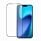 Безрамочное защитное стекло HDvision a13  совместимое с iPhone 17 Air полноэкранное черное