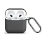 Силиконовый чехол Protective Case совместимый с AirPods 4 серый