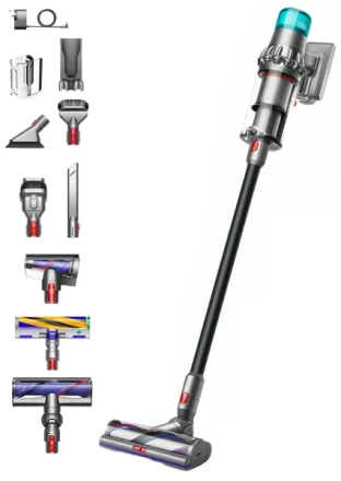 Пылесос Dyson V15 (SV47) Detect Total Clean nickel/black (8 насадок)