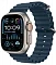 Apple Watch Ultra 2 GPS + Cellular, 49 мм, корпус из титана, ремешок Ocean (One Size) цвета blue (синий)