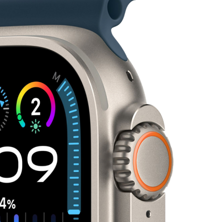 Apple Watch Ultra 2 GPS + Cellular, 49 мм, корпус из титана, ремешок Ocean (One Size) цвета blue (синий)