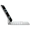 Чехол-клавиатура Apple Magic Keyboard Touchpad (MWR03) совместимая с iPad Pro 11" (2024/2025) (русская гравировка) white (белая)