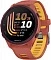 Умные часы Garmin Forerunner 170 Music 43mm Amoled красный с красным/манговым силиконовым ремешком (010-03920-55)