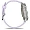 Умные часы Garmin Venu 4 41 мм серебристый с силиконовым ремешком цвета барвинка (010-03013-41)
