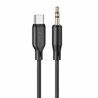 Кабель Borofone Type-C/3.5mm 1м черный