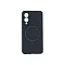 Накладка Silicone Case с MagSafe совместимая с Samsung S25 Edge черная