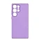 Пластиковая накладка Silicone Case совместимая с Samsung Galaxy S25 Ultra лаванда MG