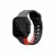 Ремешок Uniq Stride совместимый с Apple Watch (44/45/46/49 mm) каучуковый черный/красный