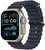 Apple Watch Ultra 2 (2024) GPS + Cellular, 49 мм, корпус из бежевого титана, ремешок Ocean (One Size) темно-синего цвета