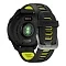 Умные часы Garmin Forerunner 170 Music 43mm Amoled черный с черным силиконовым ремешком (010-03920-52)