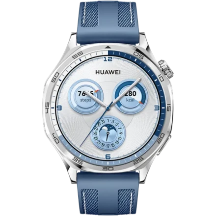 Умные часы  Смарт-часы Huawei Watch GT 5 (VLI-B19) 46 mm ремешок плетеный синий EAC