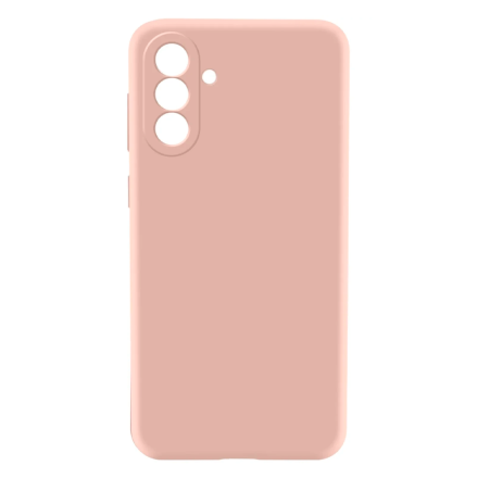 Накладка Silicone Case совместимая с Samsung А57 (SC) нежно-розовая
