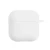 Силиконовый чехол Protective Case совместимый с AirPods 4 белый