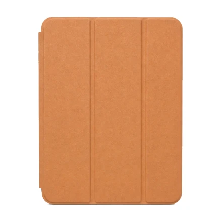 Чехол-книжка (SC) совместимый с iPad 10 (2022) 10.9"/iPad 11(А16)(2025) коричневая