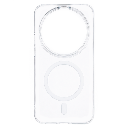 Противоударная накладка Cabal Premium Clear Case c MagSafe для Xiaomi 17 Ultra прозрачная