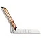 Чехол-клавиатура Apple Magic Keyboard Touchpad (MDFV4) совместимая с iPad Air 11" (2024-2025) (русская гравировка) white (белая)