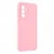 Накладка Silicone Case совместимая с Samsung А57 (SC) розовая