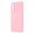 Накладка Silicone Case совместимая с Samsung А57 (SC) розовая