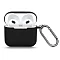 Силиконовый чехол Protective Case совместимый с AirPods 4 черный