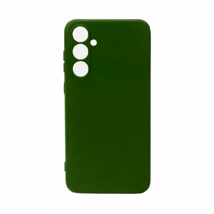 Накладка Silicone Case совместимая с Samsung S25 Plus/S24 Plus милитари (SC)