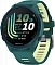 Умные часы Garmin Forerunner 170 Music 43mm Amoled зеленый с зеленым силиконовым ремешком (010-03920-54)