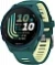 Умные часы Garmin Forerunner 170 Music 43mm Amoled зеленый с зеленым силиконовым ремешком (010-03920-54)