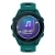 Умные часы Garmin Forerunner 170 Music 43mm Amoled зеленый с зеленым силиконовым ремешком (010-03920-54)