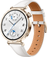 Умные часы  Смарт-часы Huawei Watch GT 5 (JNA-B19) 41 mm ремешок из кожи белый EAC