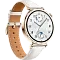 Умные часы  Смарт-часы Huawei Watch GT 5 (JNA-B19) 41 mm ремешок из кожи белый EAC