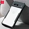 Противоударная накладка Xundd для Google Pixel 8 прозрачная с черными бортами