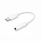 Переходник для наушников Ксиаоми Type-C to Audio/3.5mm Cable белый