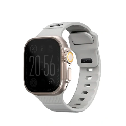 Ремешок Uniq Stride совместимый с Apple Watch (42-44-45-49mm) серый