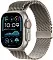 Apple Watch Ultra 2 (2024) GPS + Cellular, 49 мм, корпус из титана, ремешок Titanium Milanese Loop (M) цвета natural titanium (титан) MX5R3