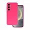 Накладка Silicone Case совместимая с Samsung S25 Plus/S24 Plus розовая (SC)