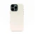 Накладка из эко-кожи Kzdoo Mag Noble Collection совместимая с iPhone 16 Pro Max белая