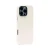 Накладка из эко-кожи Kzdoo Mag Noble Collection совместимая с iPhone 16 Pro Max белая