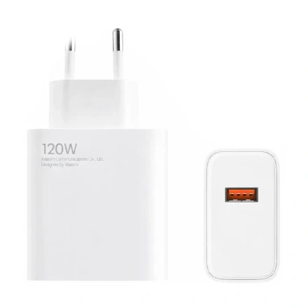 Комплект зарядное устройство и интерфейсный кабель Ксиаоми 120W Charging Combo (Type-A) LB