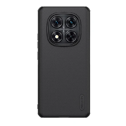 Противоударная накладка Nillkin Super Frosted Shiield Pro совместимая с ПОКО X7/Нот 14 Pro черная