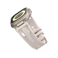 Ремешок Comfortсовме совместимый с Apple Watch (42/44/45/49 mm) бежевый
