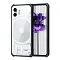 Противоударная накладка Xundd для NothingPhone 2 прозрачная с черными бортами