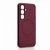 Накладка Silicone Case с MagSafe совместимая с Samsung S25 Plus/S24 Plus бордовая