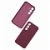 Накладка Silicone Case с MagSafe совместимая с Samsung S25 Plus/S24 Plus бордовая
